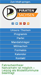 Mobile Screenshot of piraten-sachsen.de